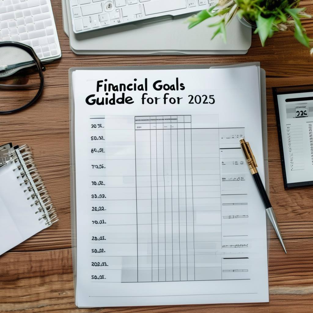 A Guide on How to Set Realistic Financial Goals in 2025